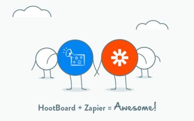 1000+ HootBoard information kiosk integrations, bring it on Zapier