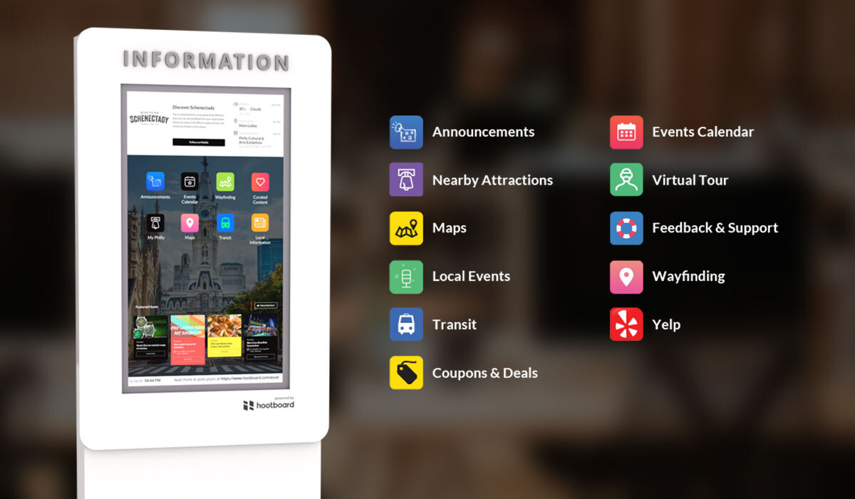 The Touch Screen Kiosk Software Solution for You - HootBoard