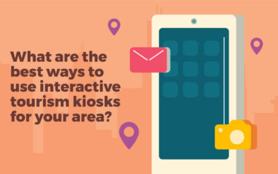 What are the best ways to use interactive tourism kiosks for your area?