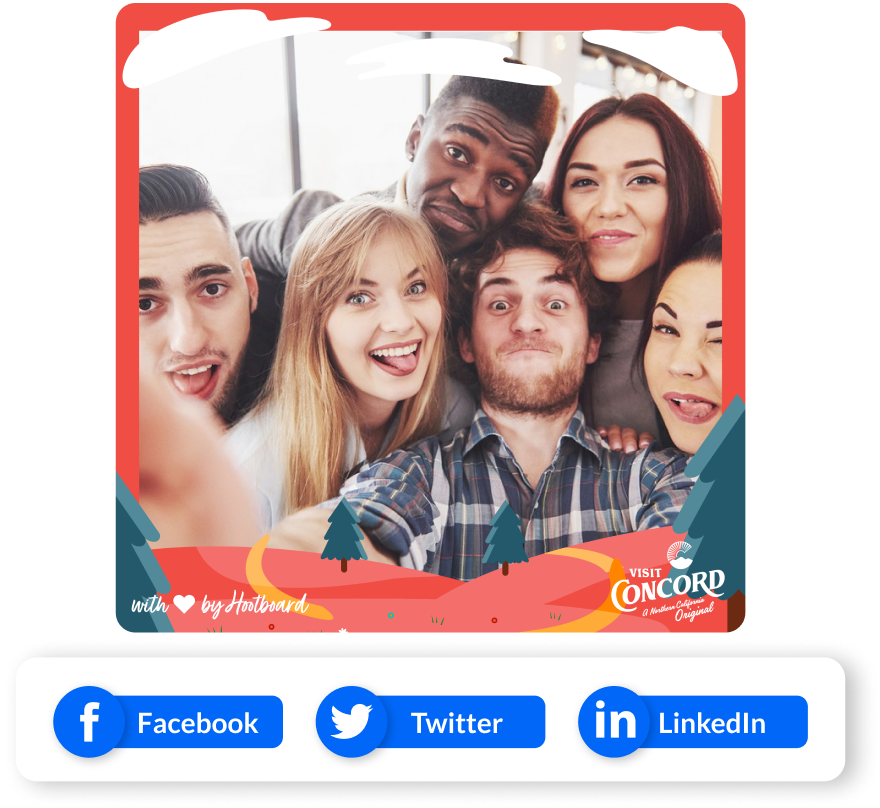HootBoard Selfie App- Selfie Share