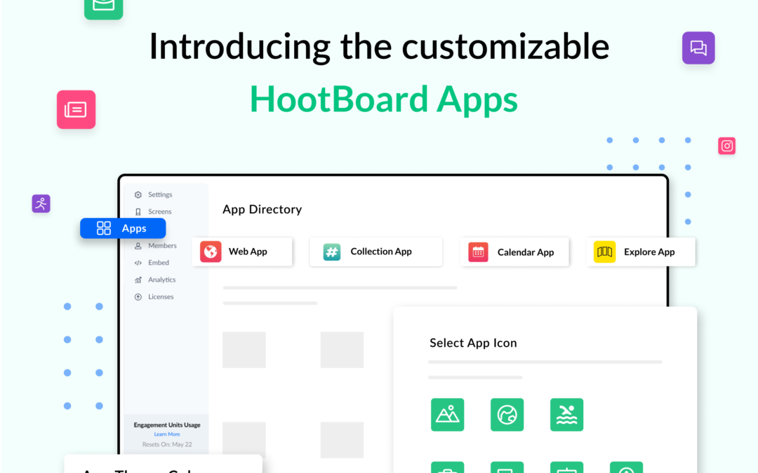 Introducing the customizable  HootBoard Apps