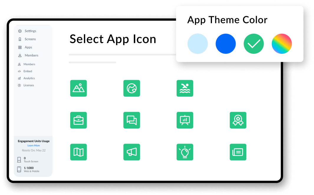 App theme color 