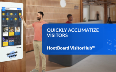Introducing VisitorHub™ by HootBoard: Enhance Visitor Engagement