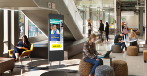 interactive campus kiosks for student engagement