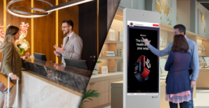 interactive kioks for hotels