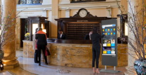 AI kiosks At hotels 