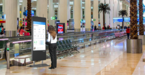 kiosk at dubai airport