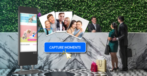 selfie kiosks at hotel